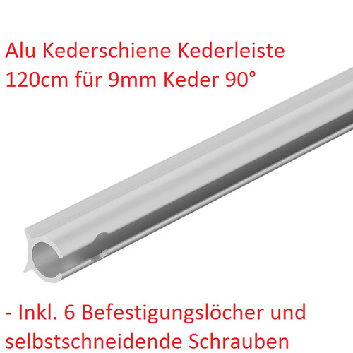 Kederschiene alu kederleiste - alu,